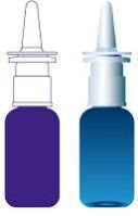 nasal spray bottles