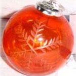 Christmas Ornaments PL-073 ( Snow Floke Etch.