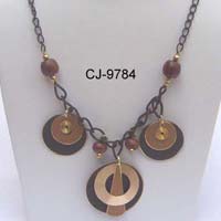 Brass Necklace Set (CJ-9784)