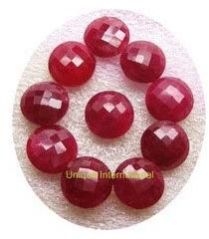 Dyed Ruby Round Cut