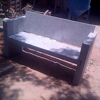 Stone Garden Bench