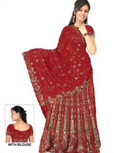 Embroidered Saree