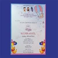 Mundan Invitation Cards