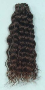 Wavy Weave-on human hair extensions