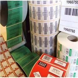 colored barcode labels