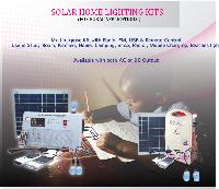 Solar Home Lighting systems with LED bulb, mobile charger