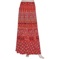 Long Wrap Skirts