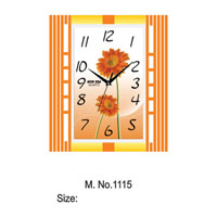 Flower Wall Clock