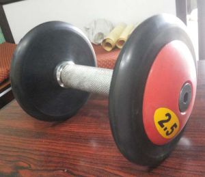 rubber dumbbell