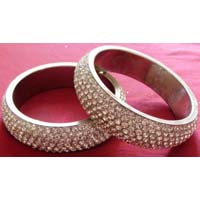 White Lac Bangles