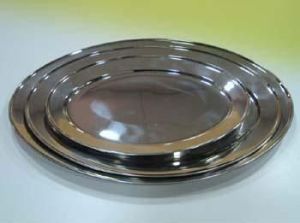 Steel Oval Tray