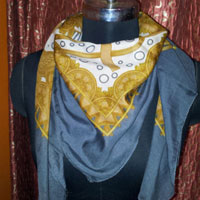 Polyster  Cotton Scarf