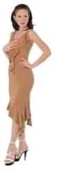 Beige One Piece Dress