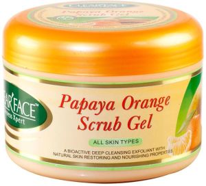 Papaya Orange Gel Scrub 125gm