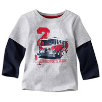 Boys Round Neck T Shirt