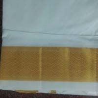 Mens Silk Zari Dhoti