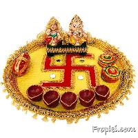 puja thali decoration