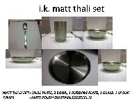Matt Thali Set with 7 Pcs
