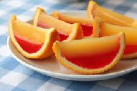 orange fruit jelly