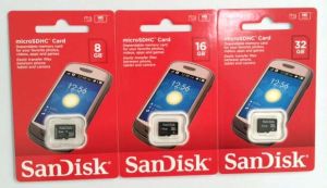 SanDisk Micro SDHC Cards