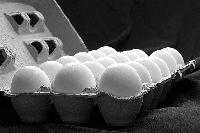 White table Eggs