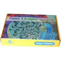 Educational board game Factors and multiples