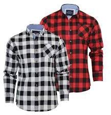 Cotton Checkered Shirts