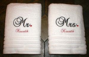 Wedding Gift Towels