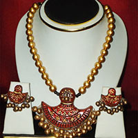 Terracotta Necklace Set