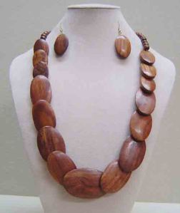 Wooden Necklace Set