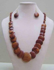 Wooden Necklace Set