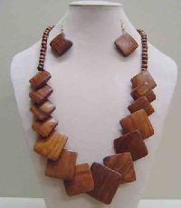 Wooden Necklace Set