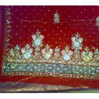 designer hand embroidered sarees