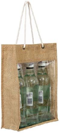 Three Bottle Window Bag