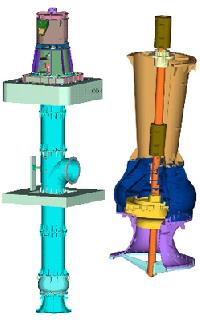 Vertical Mixed Flow Pump