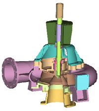 Vertical Non Clog Centrifugal