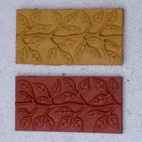 leaves wall tiles