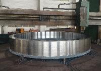 steel open die forging