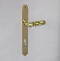 Brass Forged Modern Door Handles - Andromeda