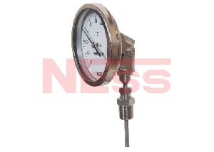 STAINLESS STEEL INDUSTRIAL THERMOMETER BIMETAL