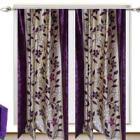 Veinna 105 Purple Curtains