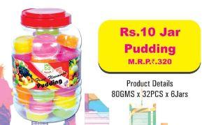 RS. 10 PUDDING / JELLY  JAR