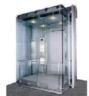 glass elevator cabins