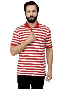 MSG Red Stripe Polo T- SHIRT