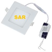 6 Watt Super Slim LED Panel Down Light Square