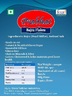 Bajra (Pearl Millet) Flakes