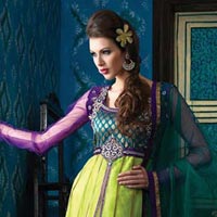 Net Anarkali Suits