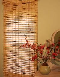 Blinds and Bamboo Curtains