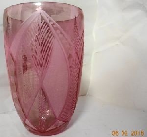 Pink Glass Vases