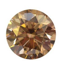 Round Cut Moissanite Fancy Color Diamonds